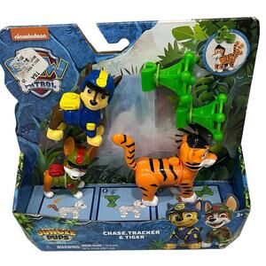 Spin Master Nickelodeon Paw Patrol Jungle Pups Chase Tracker, And Tiger NIB
